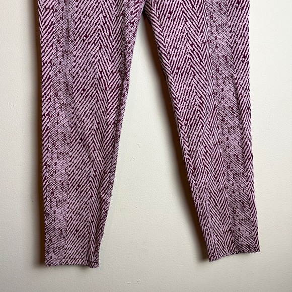 Free People NEW High-Rise Leggings Side Zip Skinny Pants in Raspberry Women’s S - Picture 4 of 14